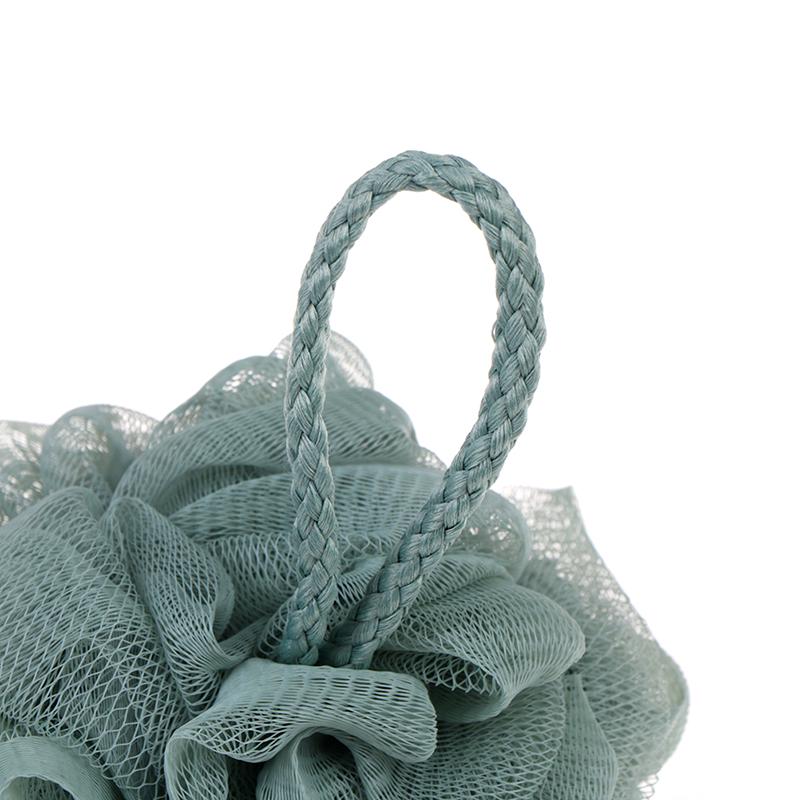 1 шт. шарик для ванны из люфы, сетка, губка, молочный душ, принадлежности для ванной, мягкий цветок