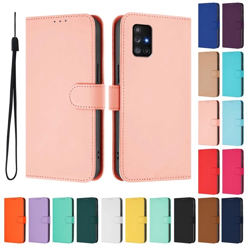 A71 4G Case For Samsung Galaxy A71 4G Wallet Leather Flip Cases SamsungA71 4G Protective Cover Coque Fundas Shell