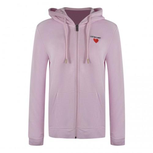 Love Moschino Womens/Ladies Heart Logo Full Zip Hoodie