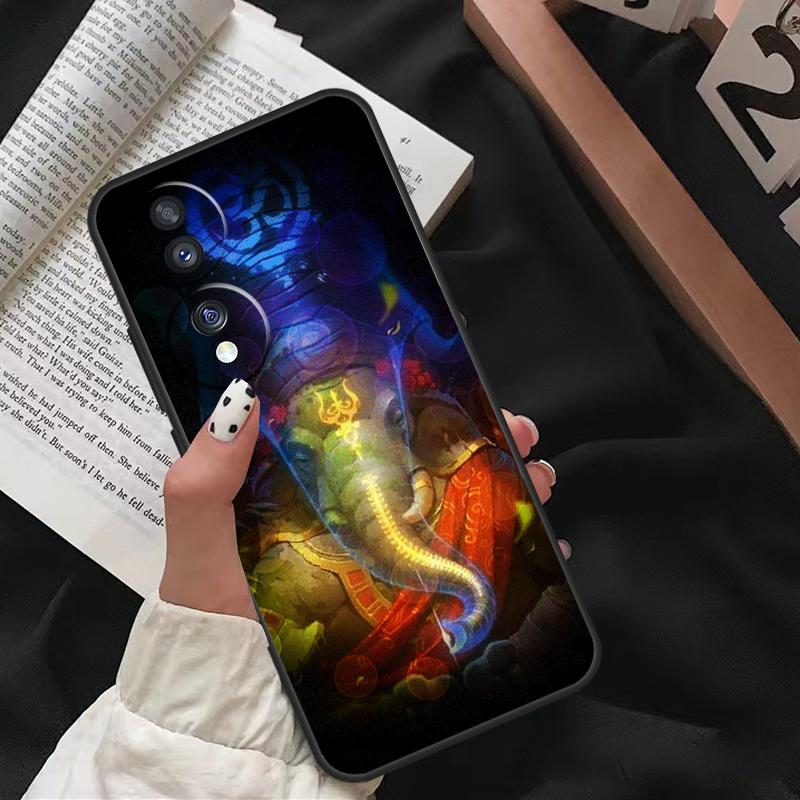 Чехол Ganesh Elephant God For Honor Magic 5 6 7 8 Pro для Honor 200 400 70 90 Lite X8c X8b X9a X9b X9c X9d Win RT