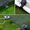 100Pcs High Temperature Resistant Shading Net Clip Anti-aging Plastic Backyard Greenhouse Shade Cloth