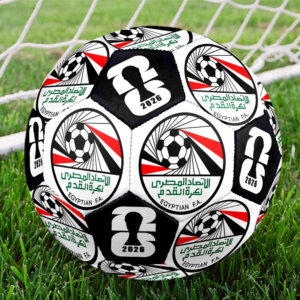 1pc Egyptian Football Size 5 Soccer Ball Professional Match Training Football Indoor &Outdoor Sports Ball Club Training Ball Lightweight Durable y15