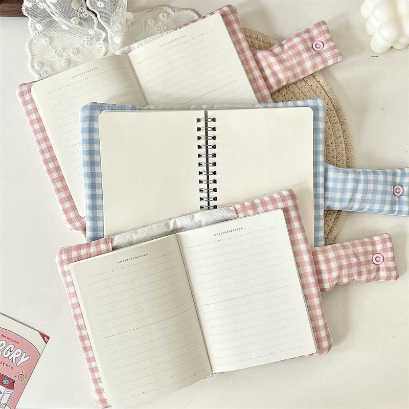 Сладкий формат А6 Ручной работы Цветочный принт Обложка для книги-жакета Портативный блокнот-ежедневник Защитный чехол Хранение книг Подвесное украшение