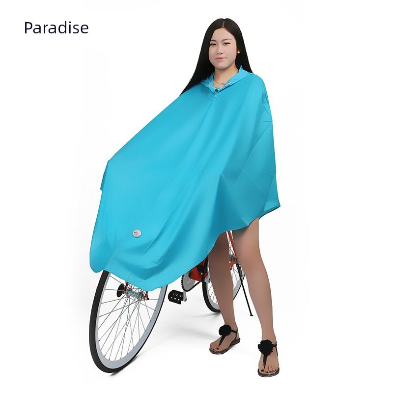 Paradise Bicycle Mountain Bike Single-Person Adult Male and Female Student Riding Waterproof Thickened Electric Raincoat Poncho
