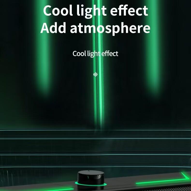 A39 Компьютерная акустическая система объемного звучания Bluetooth-динамик Проводная акустическая система Стерео сабвуферная звуковая панель для ноутбука ПК Геймера RGB Cool Light
