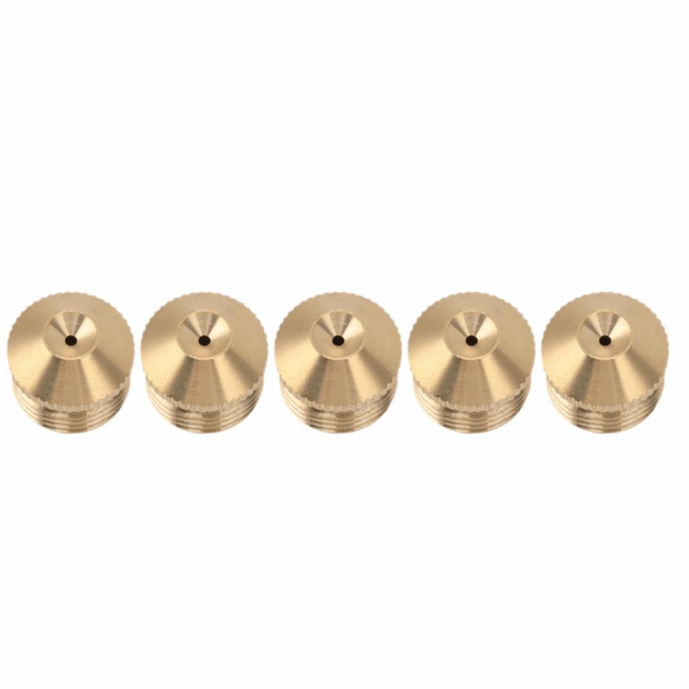 5PCS Gold Fogging Sprinkler Head Brass Garden Cooling System Nozzles  Garden Irrigation