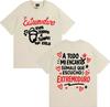 Rock Band Extremoduro 100cotton mens shirt Album Cover graphics oversized Short Sleeved Womens Y2k Hip Hop Streetwear Tshirt
