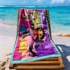 Cartoon Cute Gabbys7 Beach Towel Quick-Dry Soft Microfiber Comfortable Lightweight