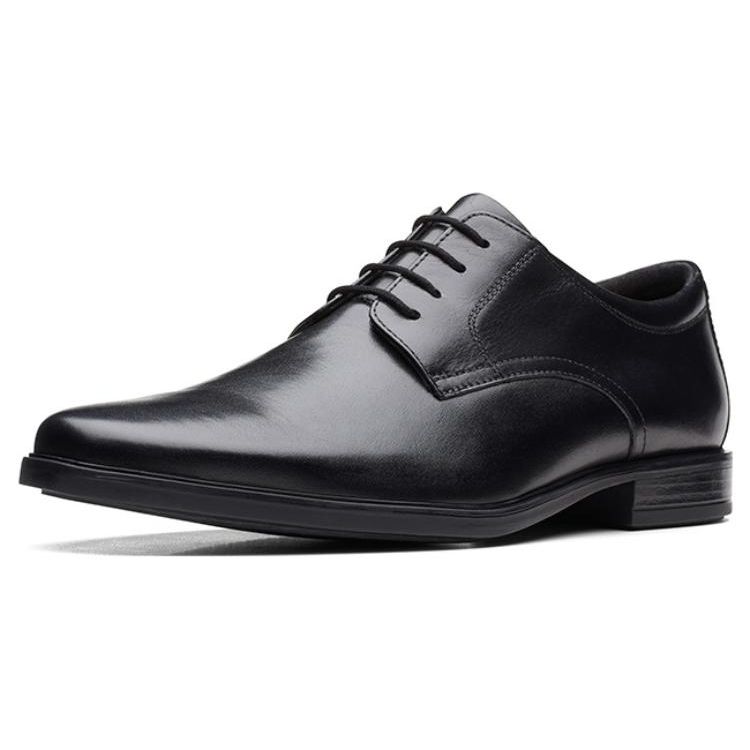 Clarks Кожаные Повседневные Деловые Устойчивые к износу Туфли Мужские Туфли Черные 261612858