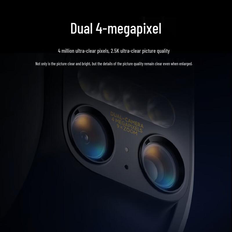 Уличная камера видеонаблюдения Xiaomi CW700S с 9-кратным зумом, двойной камерой 4 Мп (Китайская версия)