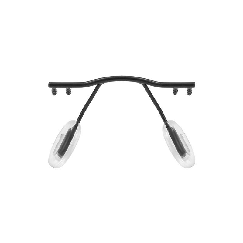 1 шт., носовой упор для очков, оправа для очков, металлическая оправа без оправы, держатель для переносицы, ремонт, замена, аксессуары для очков