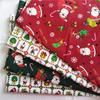 5pcs/Lot Sewing Quilting Fabrics Handmade Material Printed Cloth 25x25cm Patchwork DIY Christmas Series Cotton Fabric
