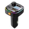 RGB подсветка Автомобильный Mp3-плеер Быстрая зарядка адаптер питания Многофункциональный автомобильный Bluetooth FM-передатчик Talk Hands-Free автомобильные аксессуары