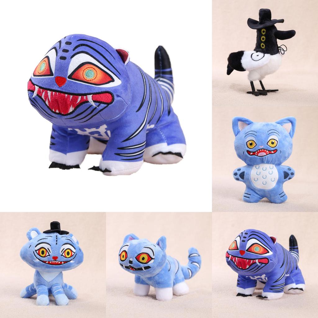 Kpop Demon Hunters Plush Tiger Toy With Soft Short Plush For Collectors And Fans