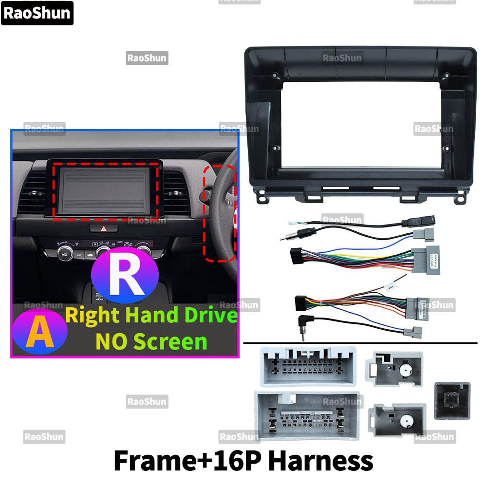 Car Android Radio Stereo Player Frame Fascia For Honda Fit GR GS Jazz 2020-2024 Navigation Harness Wire Adapter Canbus Decoder Radio Accessories 4