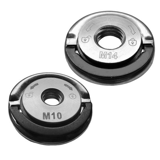 Углошлифовальная машина Фланцевая стопорная гайка Резьбовая угловая шлифовальная машина Фланцевая гайка Быстросменная портативная стопорная пластина Патрон Гайка Запасная часть