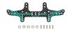 Tamiya Mini 4WD Limited HG Carbon Multi Wide Rear Stay 2022 95154 Blue Green 1.5mm J-CUP
