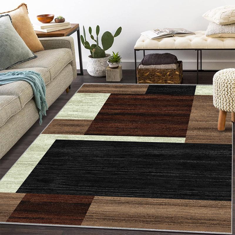 Ковер в скандинавском стиле для гостиной, американский кофейный столик, диван, спальня, этнический стиль, домашний напольный коврик