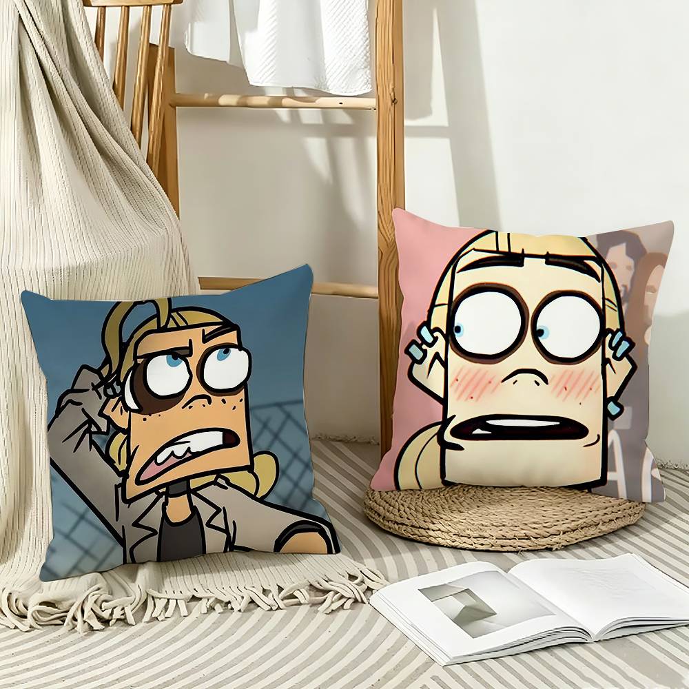 COOL MMetal Family DDee Pillow Case Pattern Printed Pillowcase For Living Room Sofa Cushion Cover