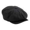Mens Classic Herringbone Newsboy Cap