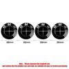 KSMH6 56/68mm Auto Hub Caps Car Wheel Center Cover Hubcaps Decoration Accessories for BMW 1 3 5 7 Series M M3 M5 M6 F01 F20 F10 X5 E36