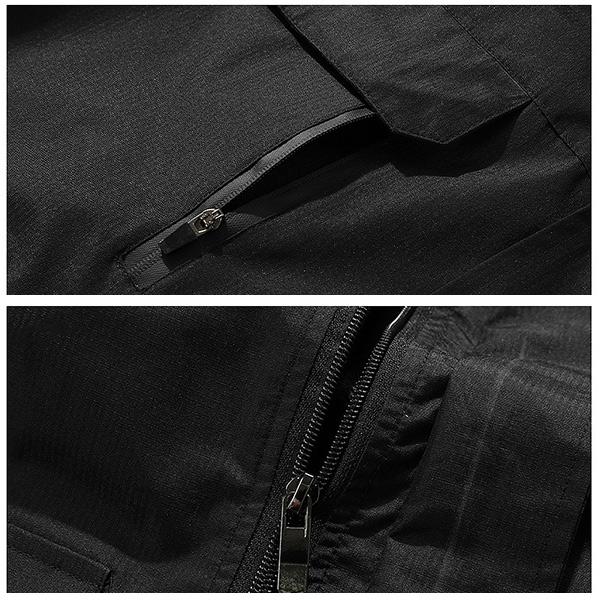 Мужская ветровка, куртка высокого качества, мужская ветрозащитная куртка с несколькими карманами, весна-осень, 6 цветов, большие размеры L-8XL