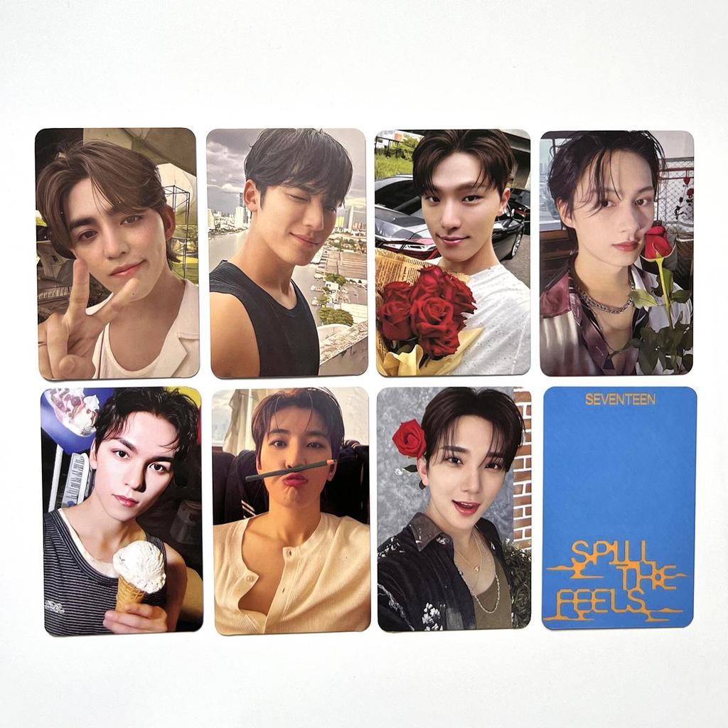SEVENTEEN Раскрывают чувства Случайный альбом с фотокарточками