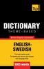 The Theme-based Dictionary British English-Swedish - 9000 Words : 155 Book
