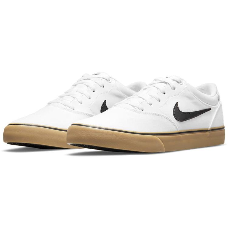 Nike Chron 2 Canvas SB White Gum Light Brown Unisex Sneakers Black DM3494-101