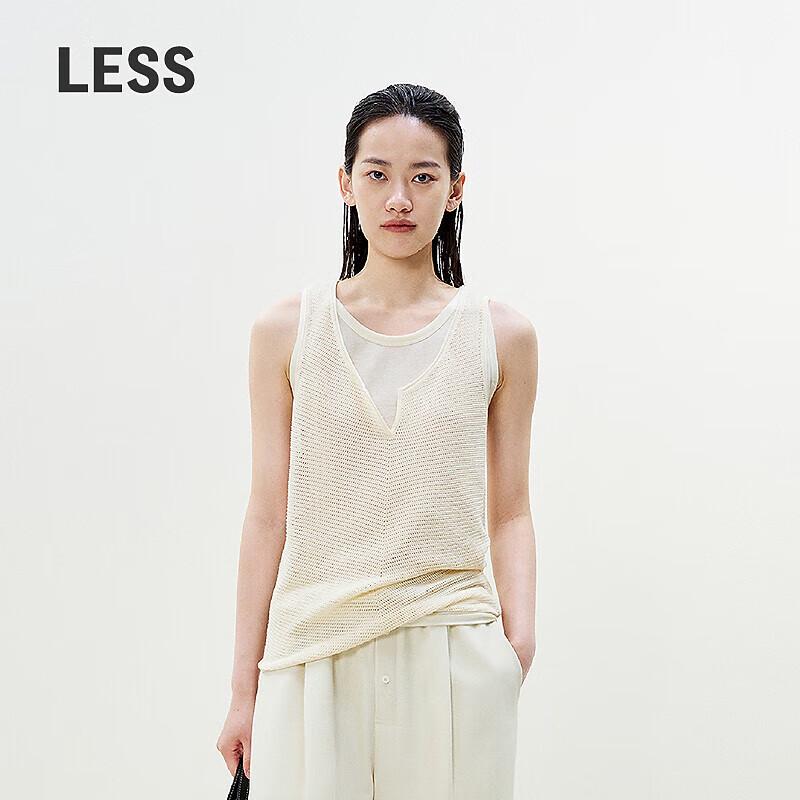 КОМПЛЕКТ ЛЕТНЕГО ТРИКОТАЖНОГО ТОПА С КРУГЛЫМ ВЫРЕЗОМ ПРИЛЕГАЮЩЕГО СИЛУЭТА