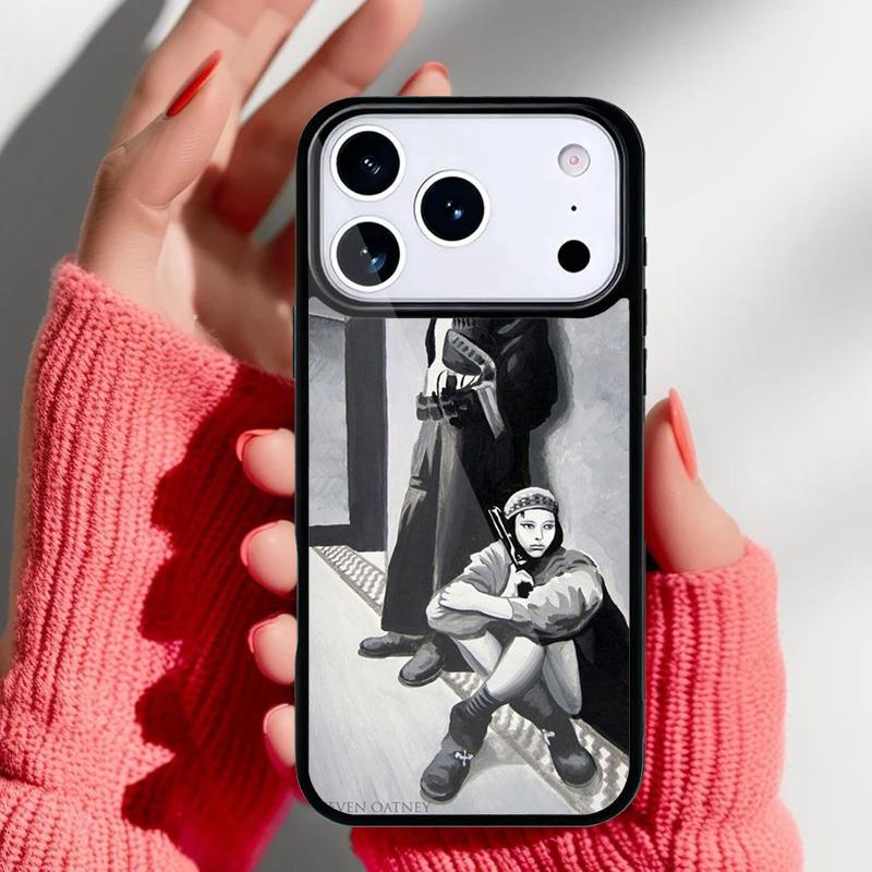 Чехол для телефона Леон и Матильда для iPhone 17 16 15 14 13 Pro Max Задняя крышка для 12 11 Pro Coque