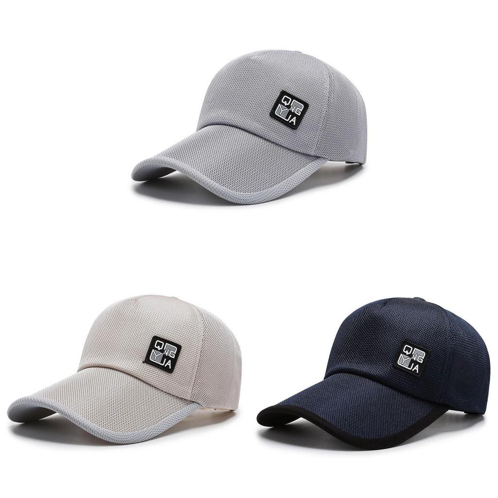 Stylish Men's Baseball Cap With Uv Protection For Summer Hiking Trips