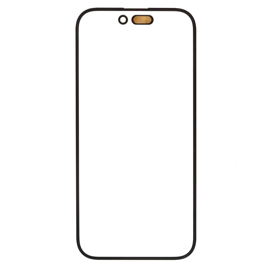 For iPhone 14 Pro Screen Glass Lens+OCA Adhesive Replacement (without Logo)