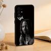 Чехол для телефона R-Raper K-King Von Черный Силиконовый Мягкий Для Samsung S25,S24,S21,S22,S23,S30,Ultra,S20,Plus,Fe,Lite