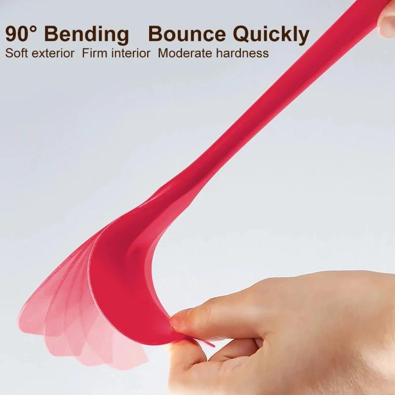 Kitchen Silicone Tools Baking Spatula Heat-Resistant Spatula Cake DIY Pancake Flipper Outdoor BBQ Pastry Baking Kitchen Tools