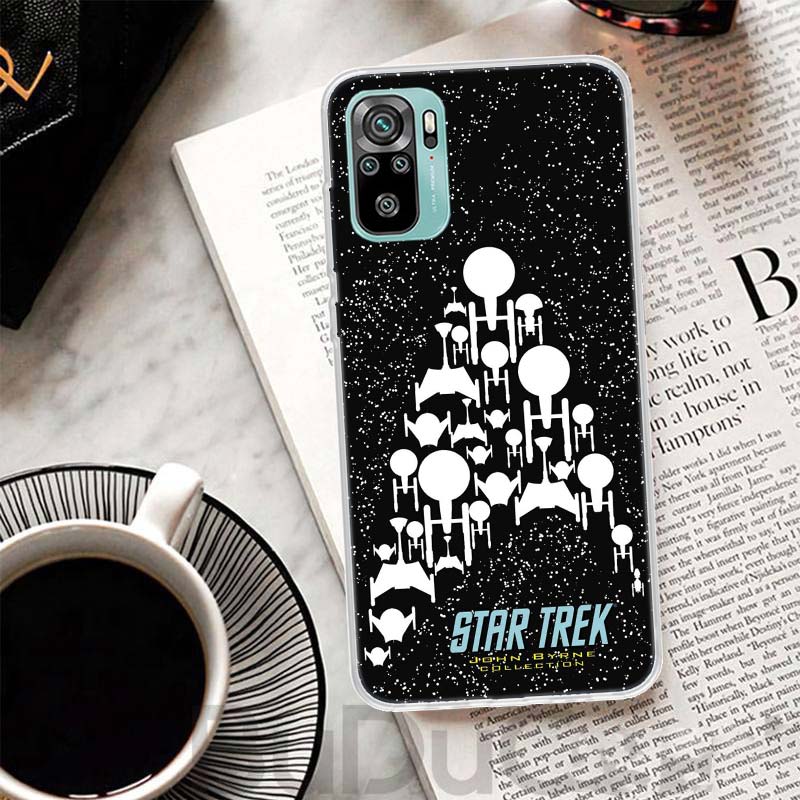 Чехол Star Movie T-Trek для Xiaomi Redmi Note 10 9S 9 8T 8 Pro 7 5 Mi 9T 10T 11T 12T 11 12 Lite 12X A3 A2 A1 Печать Coque