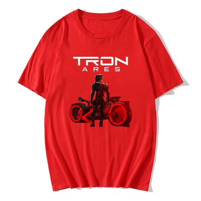 Фильм TRON Ares Принт Футболки Рок-группа NINE INCH NAILS NIN Футболка Хлопок Свободная Футболка с коротким рукавом Унисекс Уличная одежда Футболки
