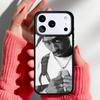 Rapper 2pac Singer Tupac Phone Case for iPhone 17 Air 16e 15 14 13 Pro Max Back Cover for 12 11 Pro Coque