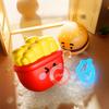 Игрушки для снятия стресса Мультяшная еда Pop Bubble Игрушки-сквиши Снимают тревогу Игрушка-выдуватель пузырей Подарки для Мальчика Девочки Детей Взрослых