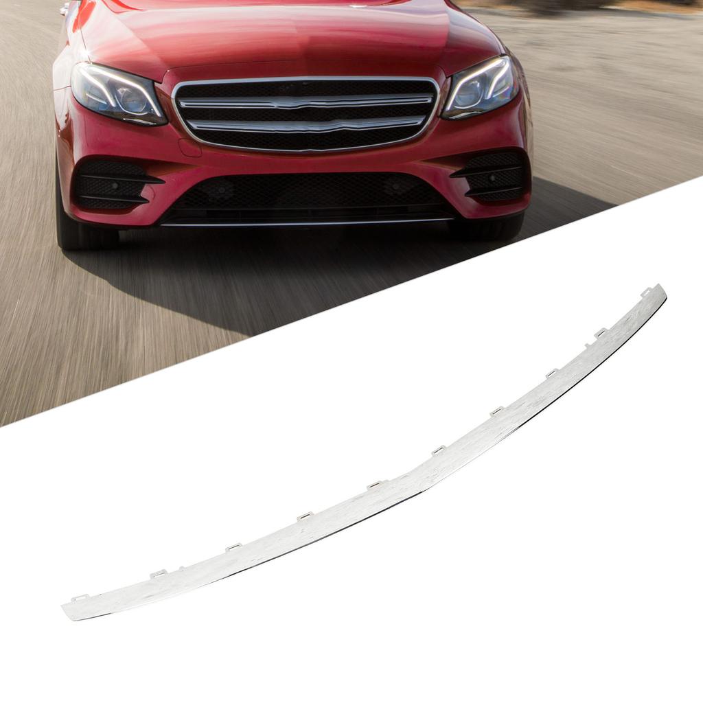 Замена накладки нижней части переднего бампера для E-Class W213 Line Дорестайлинг 2017–2020