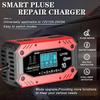 Автомобильное зарядное устройство Зарядные устройства для автомобильных и мотоциклетных аккумуляторов Интеллектуальное обслуживание свинцово-кислотных аккумуляторов AGM 12В 10А