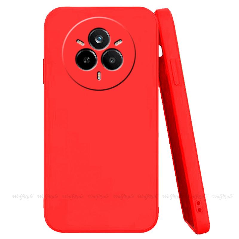 Для Realme 14 Pro Plus Чехол Обложка OPPO Realme 14 Pro Plus Capas Новый Жидкий Силикон ТПУ Мягкие Чехлы Realme 14 Pro Plus