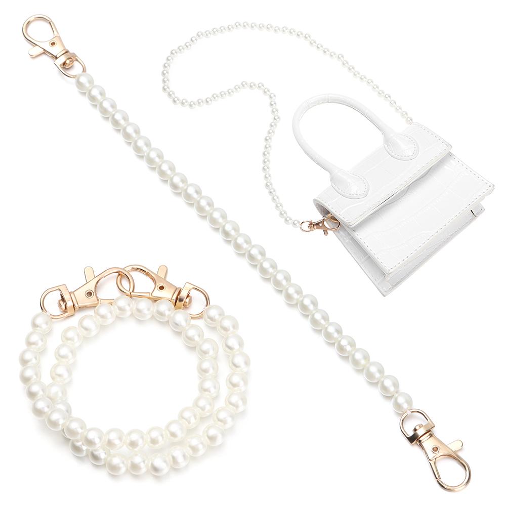 Ремень для сумки на плечо, ремни, длинная бисерная цепочка, жемчужный ремешок, сумки, ручки для сумок, замена кошелька своими руками