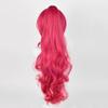 Парик для косплея Pinkie Pie, 2 стиля, аниме Pinkamena Diane Pie, длинные красные вьющиеся термостойкие синтетические волосы, парики на Хэллоуин + шапочка для парика