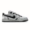 Nike Big Skateboard Shoes Men's Low Top Beige/White/Black/Purple 355152-017(Team861-)