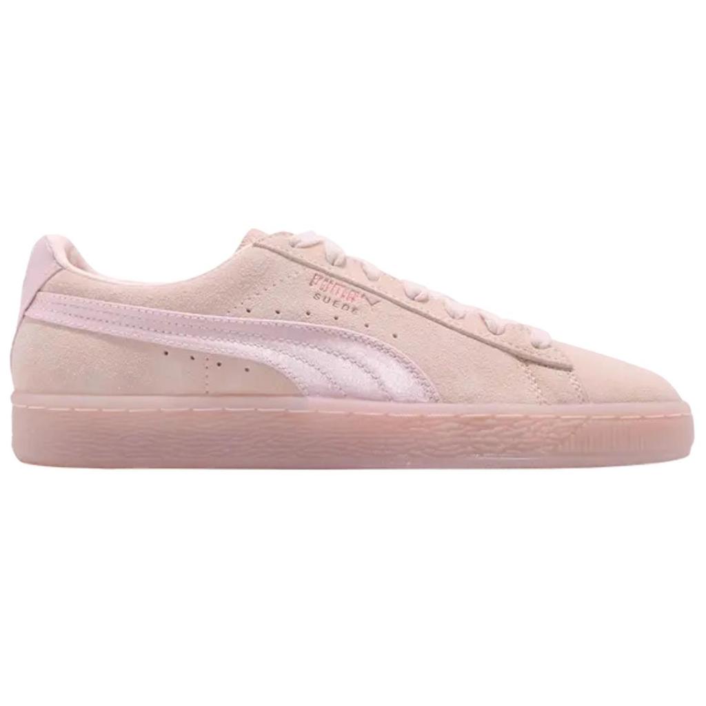 Puma Замшевые Классические Сатиновые Розовое Золото Женские Кроссовки Розовый Жемчуг-Розовое-Золото 367829-03