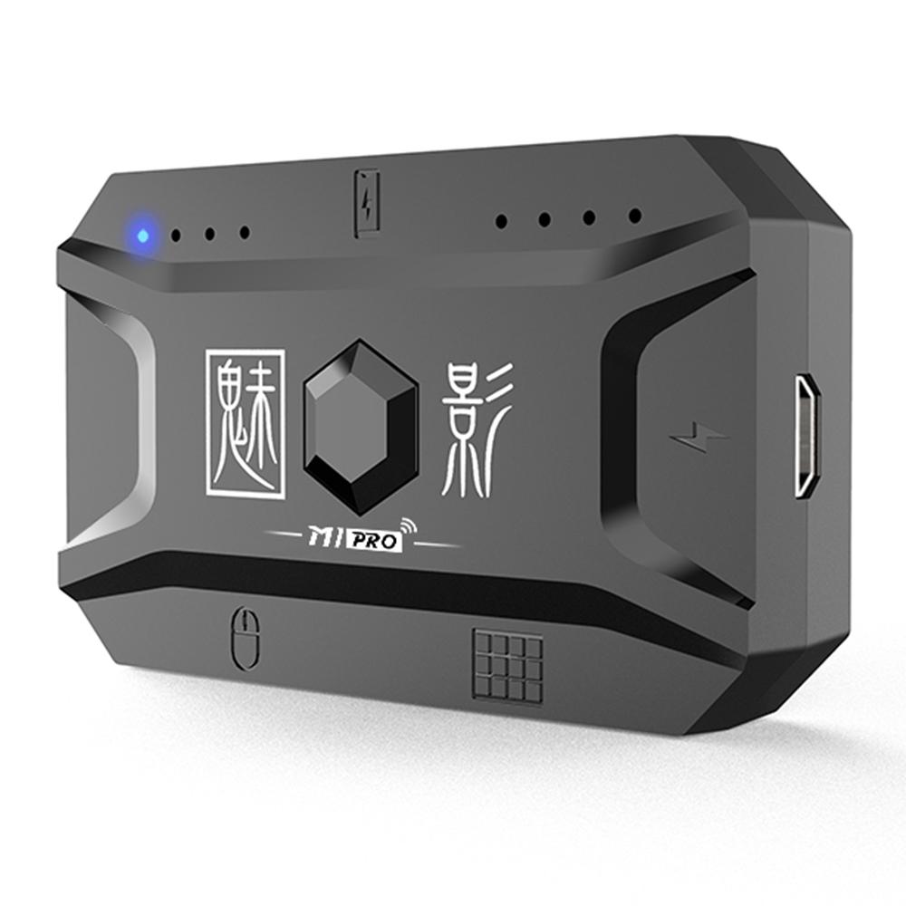 Конвертер клавиатуры и мыши M1 Pro Портативная мобильная игровая клавиатура и адаптер мыши Подключение BT5.0
