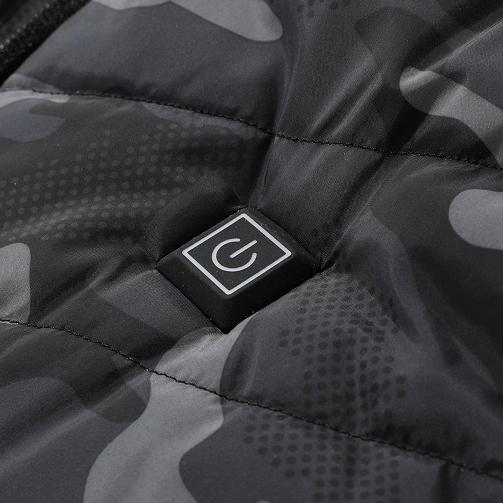 Outdoor Warm Clothing Heated For Riding Skiing Fishing Charging Via Heated Coat