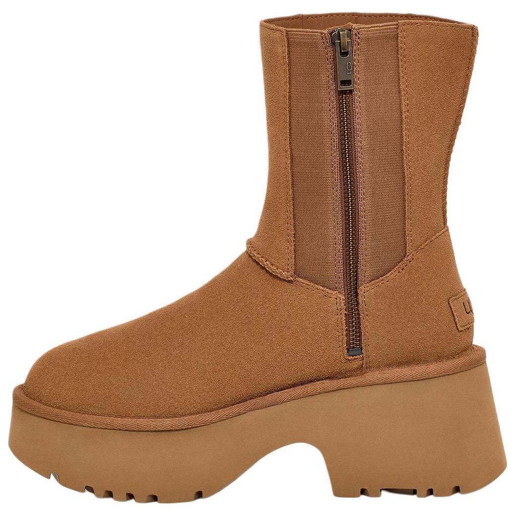 UGG Classic Twin Seam New Heights Boot Chestnut Women Sneakers Brown 1158313-CHE