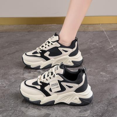 CRLAYDK Летние массивные кроссовки для женщин на платформе, модные сетчатые туфли, повседневные, на танкетке, на шнуровке, для ходьбы, для спорта, тенниса для женщин